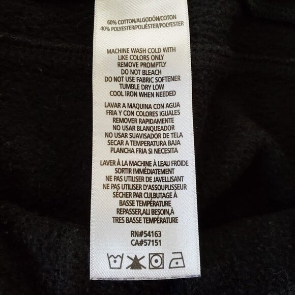 Calvin Klein Performance Sweatpants Black Joggers with Logo | Women Activewear L - Picture 5 of 5